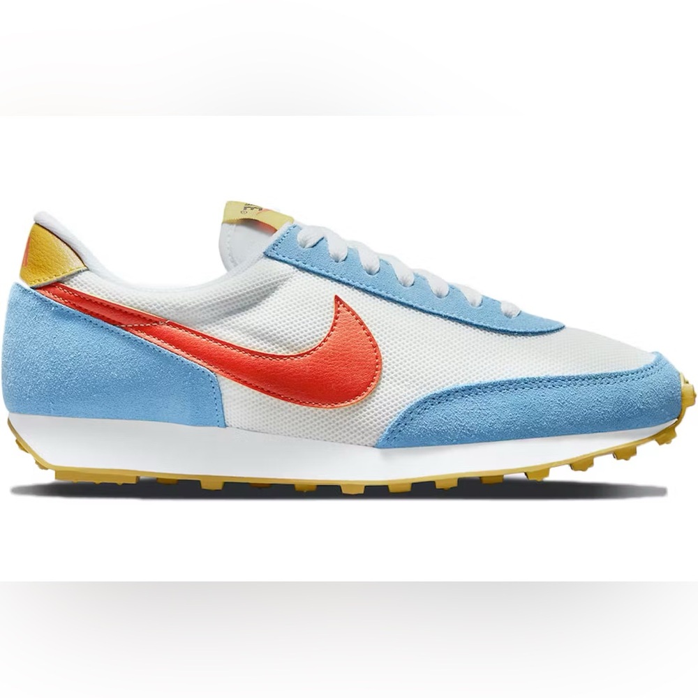 Nike women’s daybreak White, Blue, and Red Sneakers